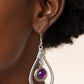 Ethereal Emblem - Purple - Paparazzi Earring Image