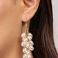 Pearl Posse - Gold - Paparazzi Earring Image
