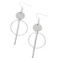 Harmoniously Balanced - Silver - Paparazzi Earring Image