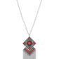 Kite Flight - Red - Paparazzi Necklace Image