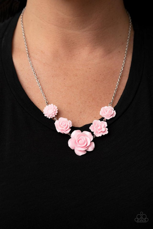 PRIMROSE and Pretty - Pink - Paparazzi Necklace Image