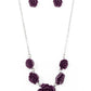 PRIMROSE and Pretty - Purple - Paparazzi Necklace Image