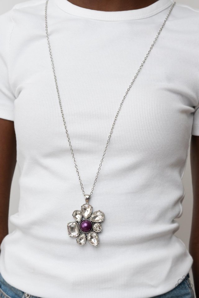 BLOOM Shaka-Laka - Purple - Paparazzi Necklace Image