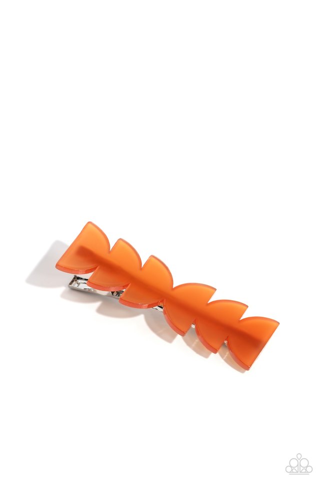 Nothing Phases Me - Orange - Paparazzi Hair Accessories Image