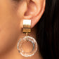 Clear Out! - Gold - Paparazzi Earring Image