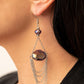 Ethereally Extravagant - Purple - Paparazzi Earring Image