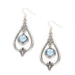 Ethereal Emblem - Blue - Paparazzi Earring Image
