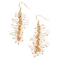 The Rumors are True - Gold - Paparazzi Earring Image