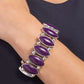 Cry Me a RIVERA - Purple - Paparazzi Bracelet Image