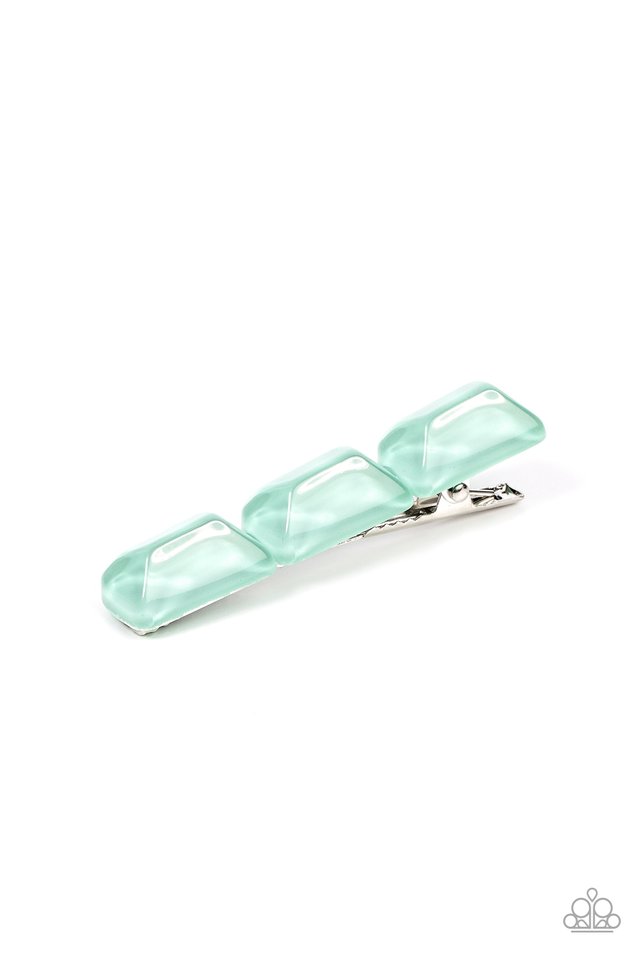 Gemstone Glimmer - Green - Paparazzi Hair Accessories Image