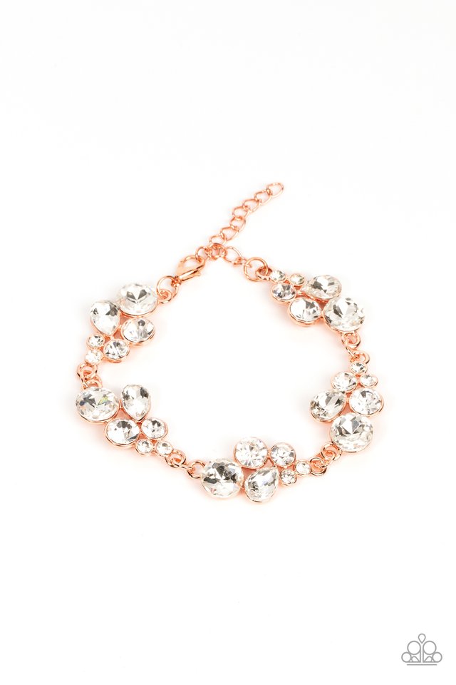 Duchess Dowry - Copper - Paparazzi Bracelet Image