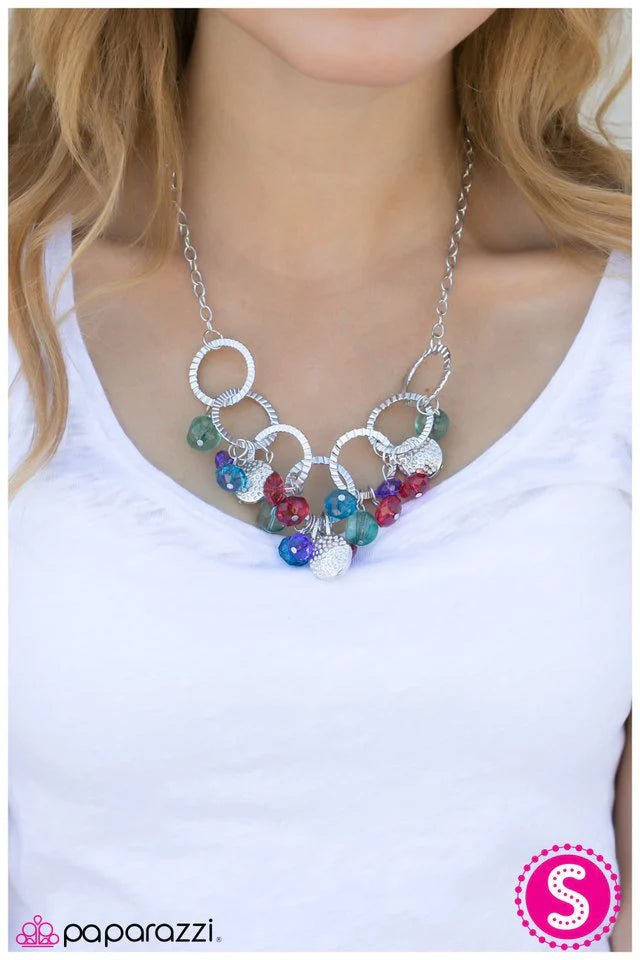 Paparazzi Necklace ~ A Breath Of Fresh Air - Multi