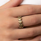 Rhythm of Love - Brass - Paparazzi Ring Image