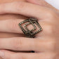 Diamond Duet - Brass - Paparazzi Ring Image