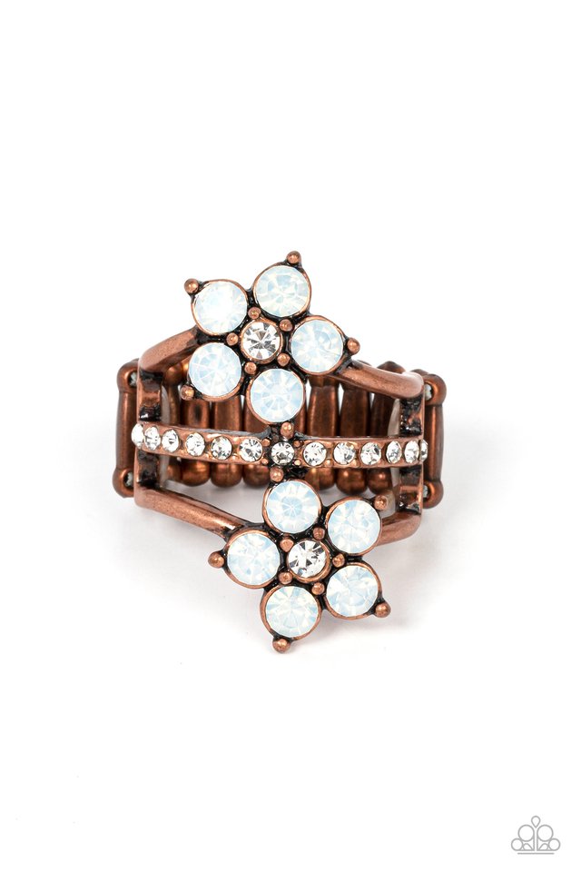 Precious Petals - Copper - Paparazzi Ring Image