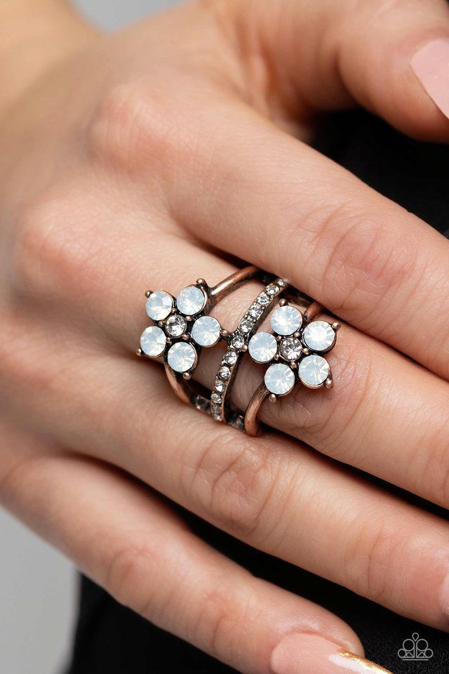 Precious Petals - Copper - Paparazzi Ring Image