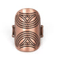 Pharaoh Party - Copper - Paparazzi Ring Image