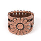 Roadside Daisies - Copper - Paparazzi Ring Image