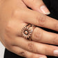 Roadside Daisies - Copper - Paparazzi Ring Image
