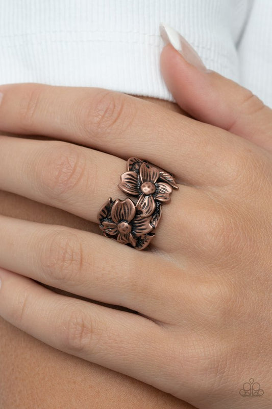 Island Eden​ - Copper - Paparazzi Ring Image