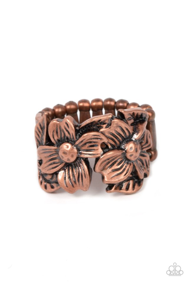 Island Eden​ - Copper - Paparazzi Ring Image