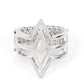 Deceivingly Diamond - Silver - Paparazzi Ring Image