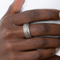 Rebellious Ridges - Silver - Paparazzi Ring Image