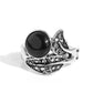 Cats Eye Candy - Black - Paparazzi Ring Image