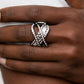 Triple Threat Twinkle - Black - Paparazzi Ring Image