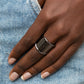 Too Little Too SLATE - Black - Paparazzi Ring Image