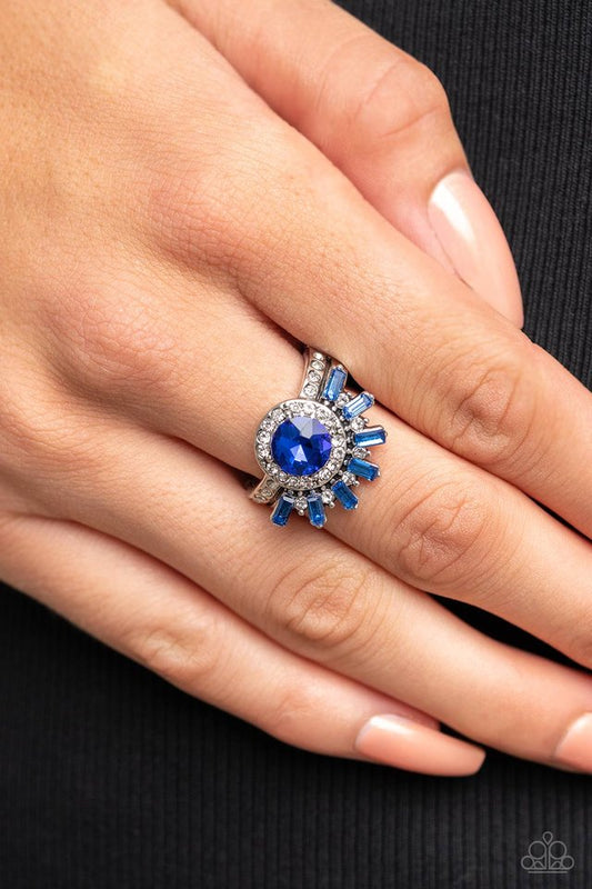 Ravishing Radiance - Blue - Paparazzi Ring Image