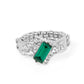 Tip the Balance - Green - Paparazzi Ring Image