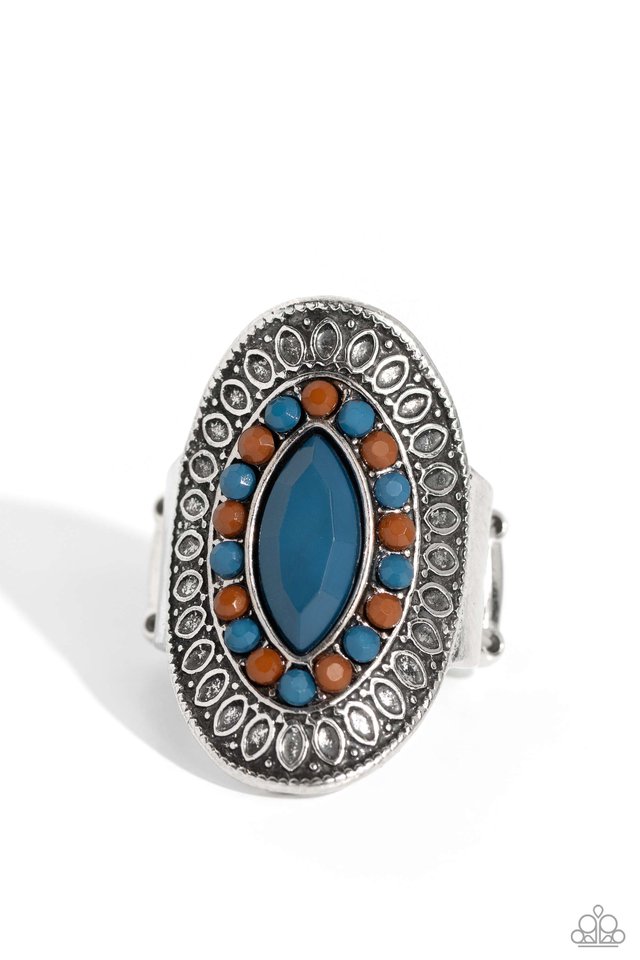 ARTISAN Expression - Blue - Paparazzi Ring Image