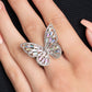 Bright-Eyed Butterfly - Multi - Paparazzi Ring Image