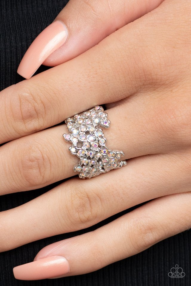 Sizzling Shimmer - Multi - Paparazzi Ring Image