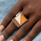 Happily EVERGREEN After - Orange - Paparazzi Ring Image