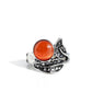 Cats Eye Candy - Orange - Paparazzi Ring Image
