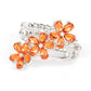 Posh Petals - Orange - Paparazzi Ring Image