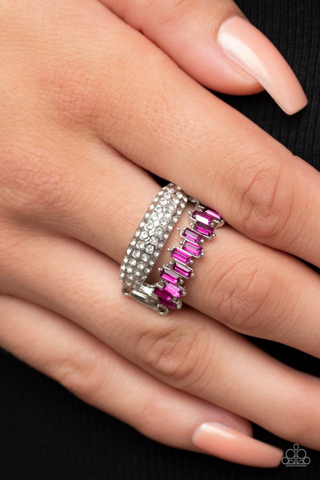 Hold Your CROWN High - Pink - Paparazzi Ring Image