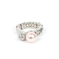A-List Applique - Pink - Paparazzi Ring Image
