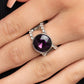 High Roller Sparkle - Purple - Paparazzi Ring Image