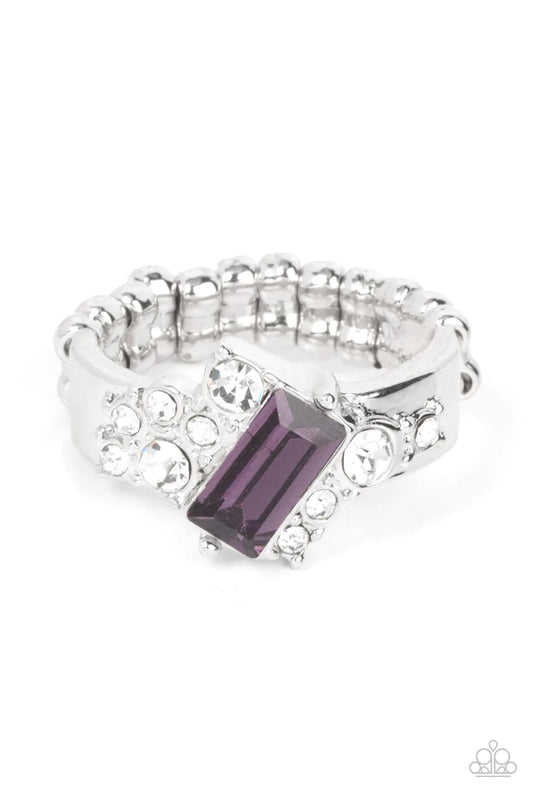 Paparazzi Ring ~ Tip the Balance - Purple