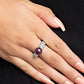 A-List Applique - Purple - Paparazzi Ring Image