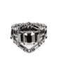 Jazzy Jewels - Black - Paparazzi Ring Image