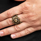 We Wear Crowns Here - Brass - Paparazzi Ring Image