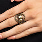 Jazzy Jewels - Brass - Paparazzi Ring Image