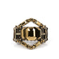 Jazzy Jewels - Brass - Paparazzi Ring Image