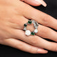 Paparazzi Ring ~ Butterfly Bustle - Green