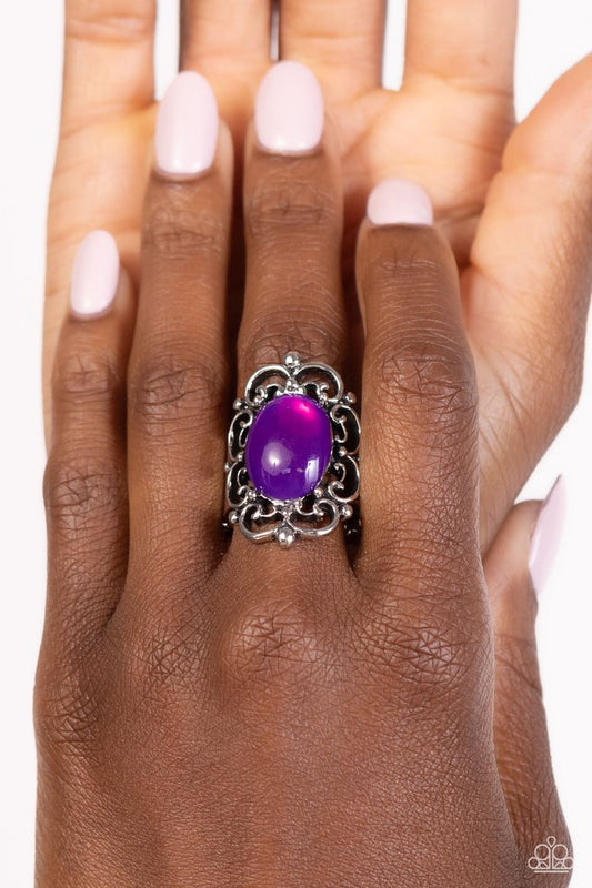 Happily EVERGLADE After - Purple - Paparazzi Ring Image