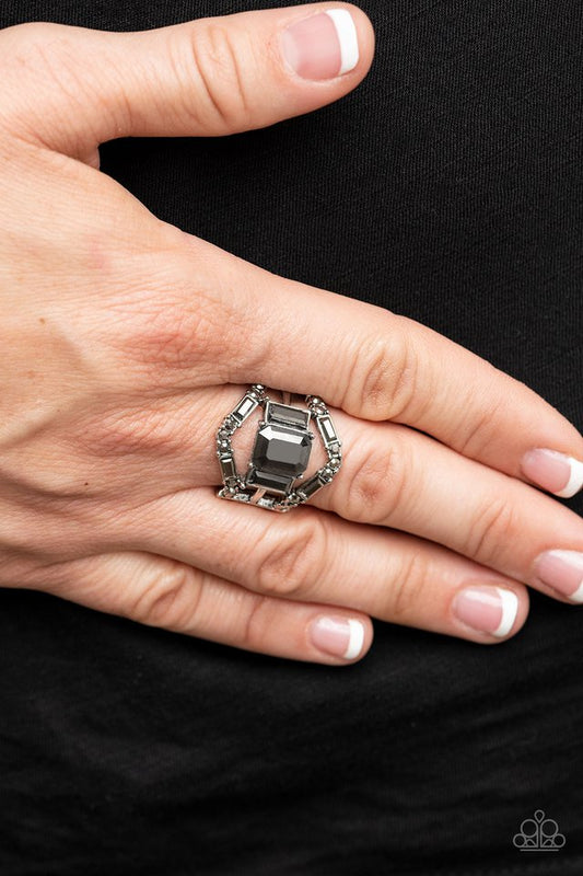 Jazzy Jewels - Silver - Paparazzi Ring Image